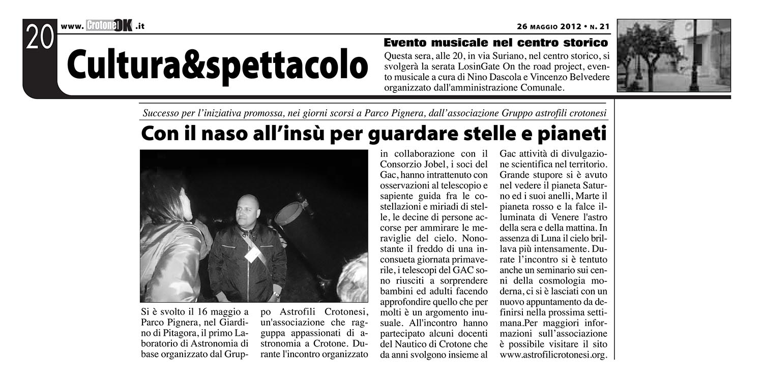 Stampa locale - CrotoneOK