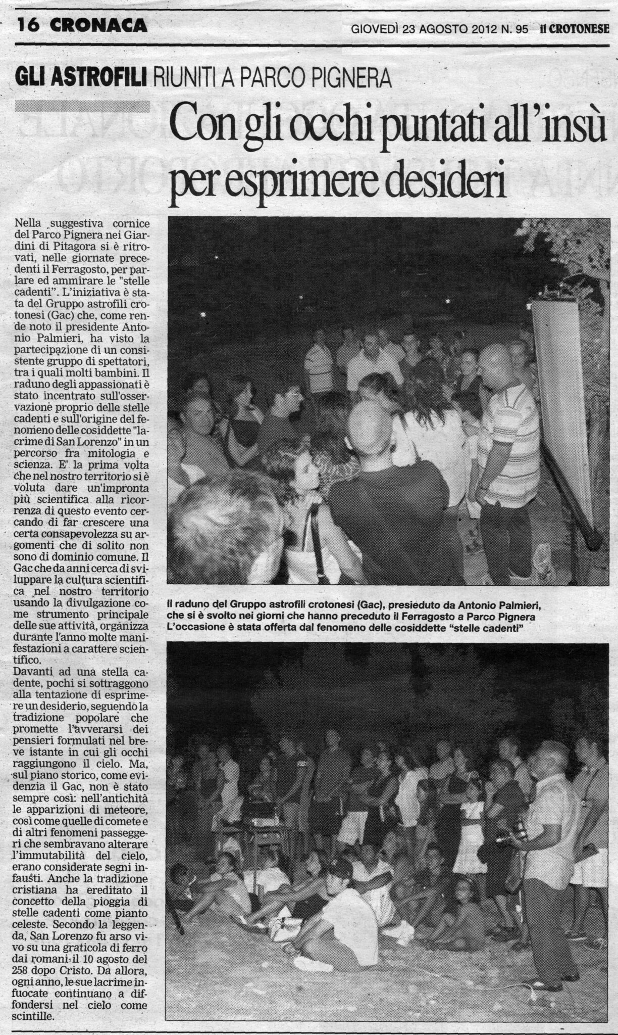 Stampa locale - il Crotonese